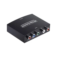 ypbpr rl to hdmi compatible converter 1080p component video converter audio adapter converter for dvd hdtv monitor projector