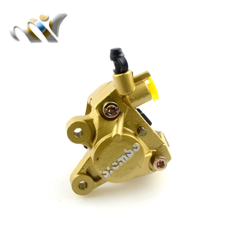 MOFO CAIZHUANGSHI для YAMAHA JOG50 JOG90 JOG100 ZR 3KJ тормозной блок дисковый Суппорт тормозной насос аксессуары для мотоциклов Запчасти - Цвет: Золотой