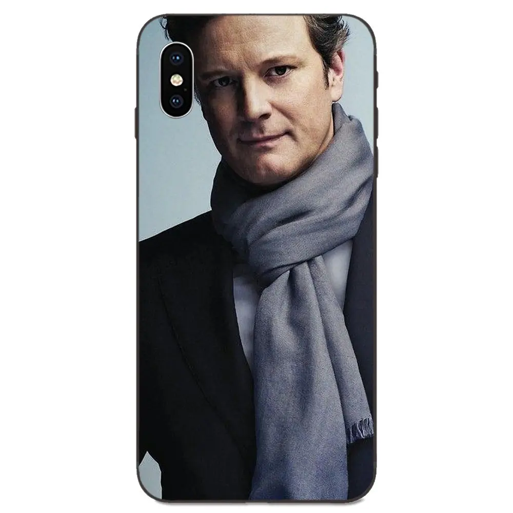 Мягкие лучшие чехлы Colin Firth мужской актер знаменитостей стильные для Apple iPhone 4 6 6S 7 8