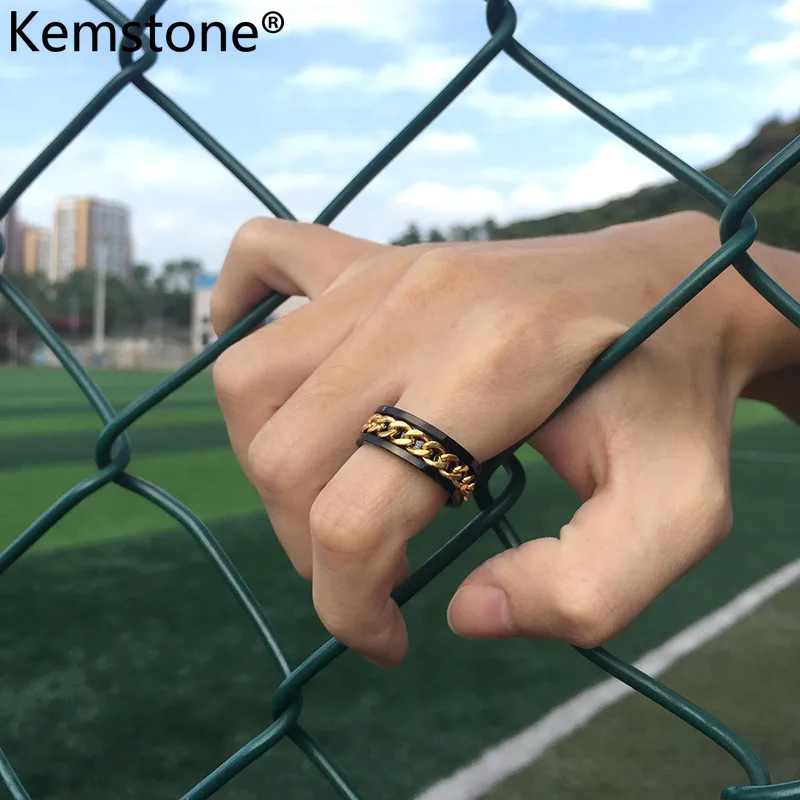 Штопор Kemstone из нержавеющей стали для мужчин разноцветный прядильная цепь 8 мм