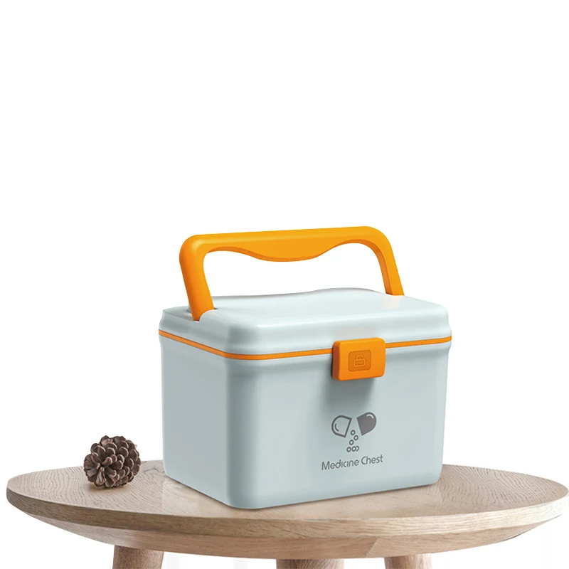 Мини-медицинская коробка 3 цветов медицинский чемодан пластиковая медицинская