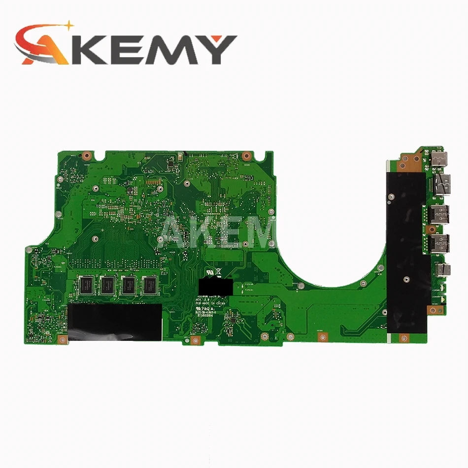 akemy for asus ux510uwk ux510uw ux510u u5000u ux510uxk laptop motherboard ux510uw mainboard i7 6500u gtx960m4gb ddr4 8gb ram free global shipping