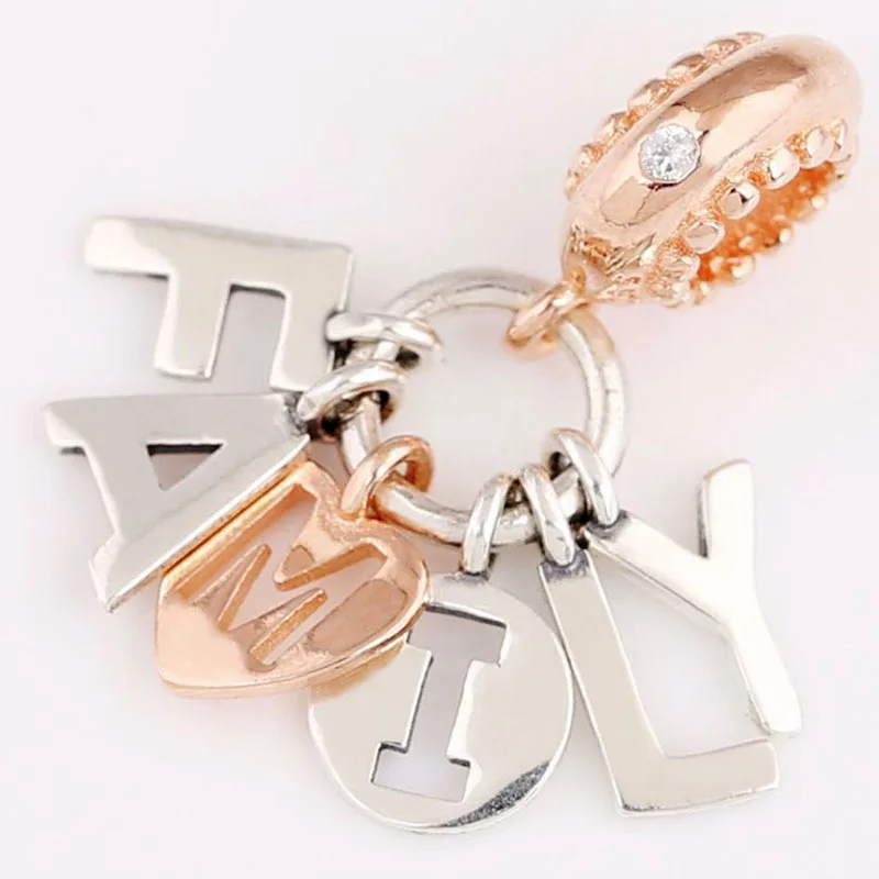 

100% 925 Sterling Silver Charm Creative Perfect Home String Pendant Fit Pandora Women Bracelet & Necklace Diy Jewelry