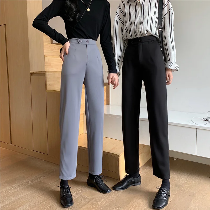

Photo of Autumn Clothing New Casual Pants Long Johns Women's High Waist