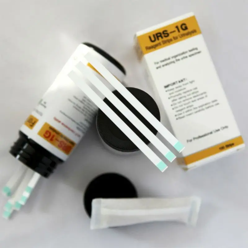 Тест полоска для глюкозы в моче реагент тест мочеиспускания с защитой от помех 100