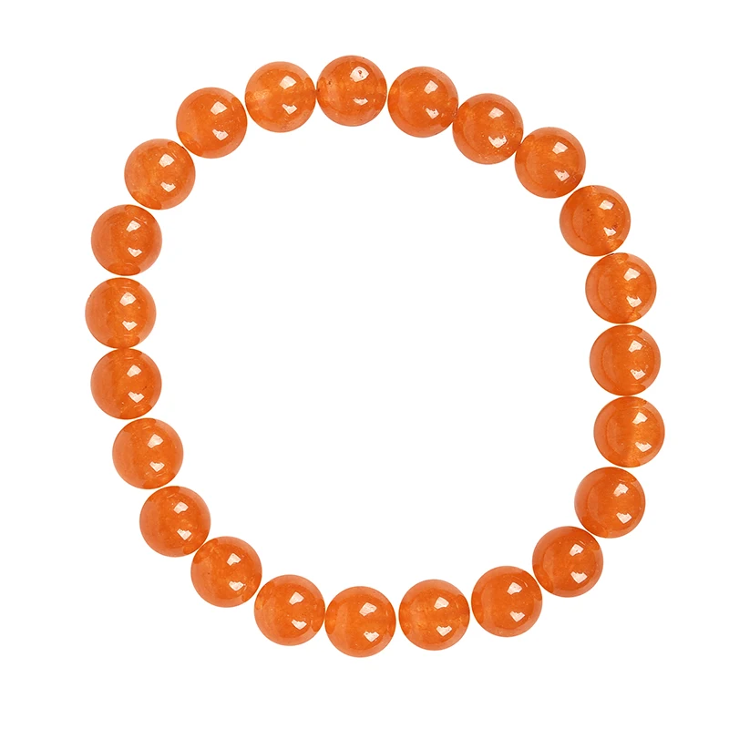 Простой модный браслет из халцедона разных цветов с натуральным драгоценным