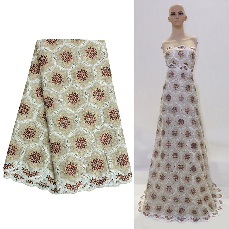 Bestway каменная хлопчатобумажная швейцарская вуаль Африканское большое кружево