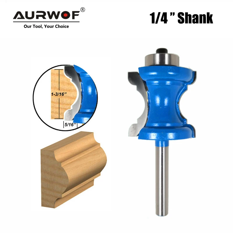 1 шт. 1/4 вогнутый радиус фрезы выпуклая колонна линии ножа формовочный Фрезы для