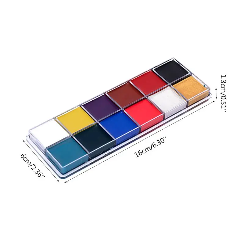 

Body Face Painting Cream Halloween Oil Color Children Dance Cosplay Makeup Pigment Supplies