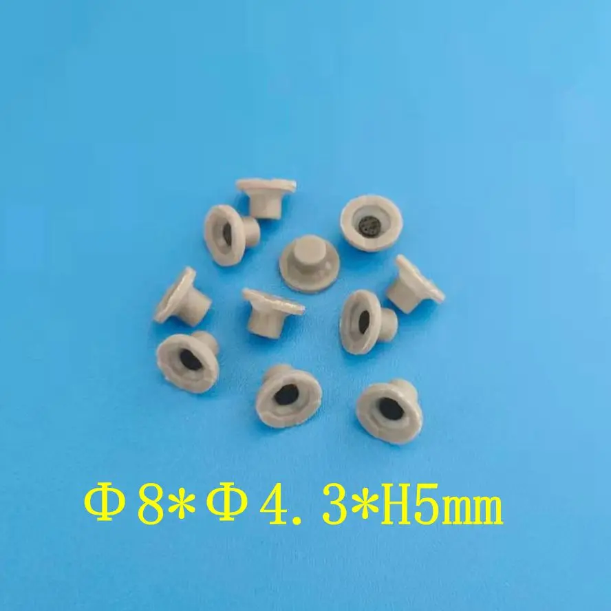 100 Φ 8 * H5mm шт./пакет одиночные клавиатуры силиконовый Кондуктивный keypads