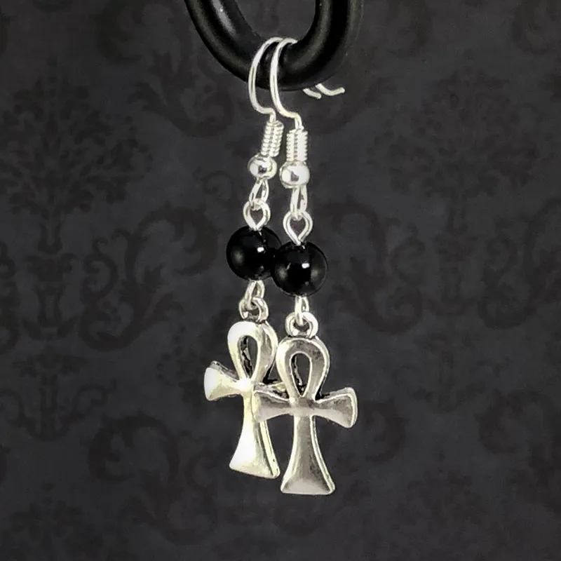 Новые модные кресты ручной работы Египетский Анкх символ жизни цветок крест