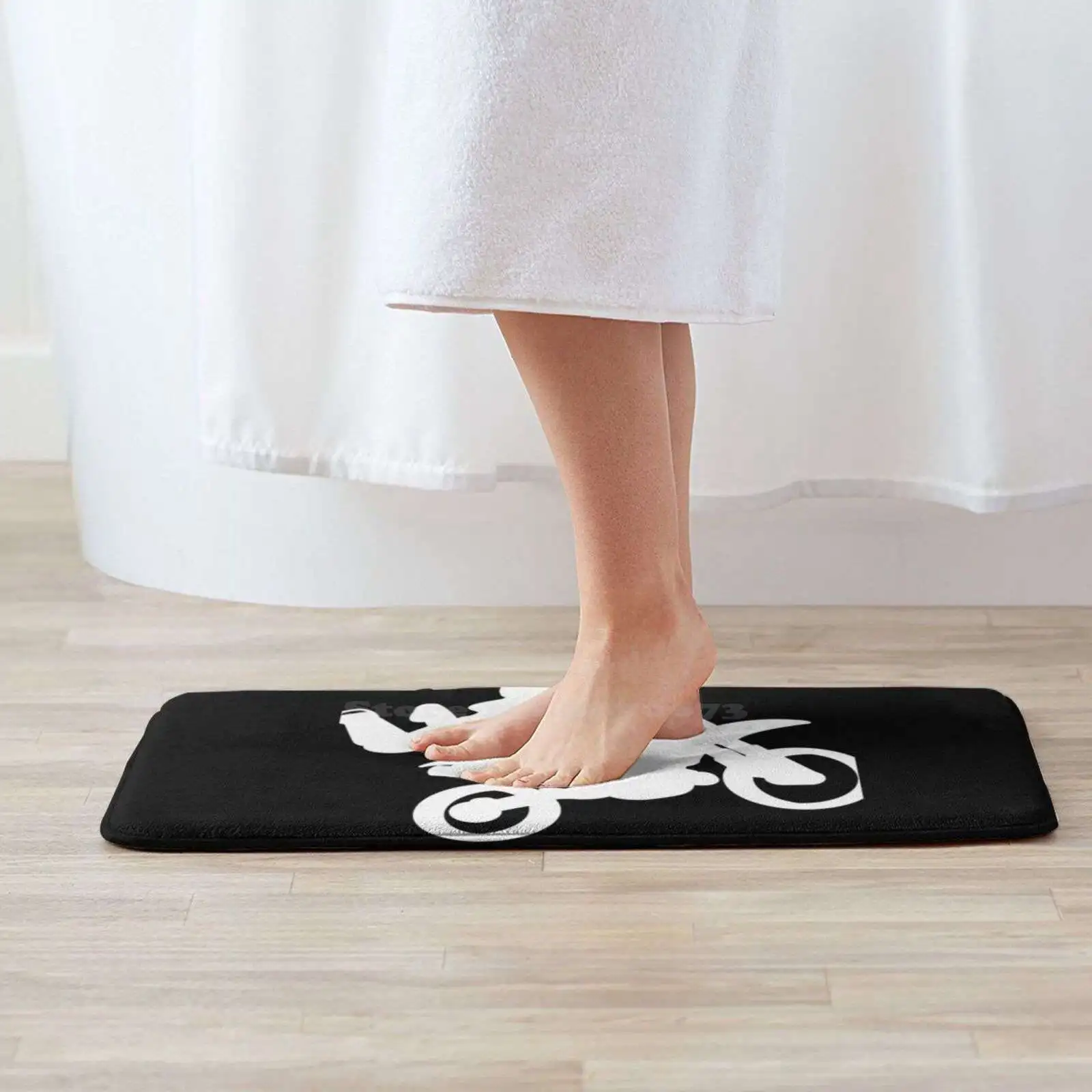 Подарок для мотокросса в ретро-стиле байкеров 3D товары дома коврик подушка