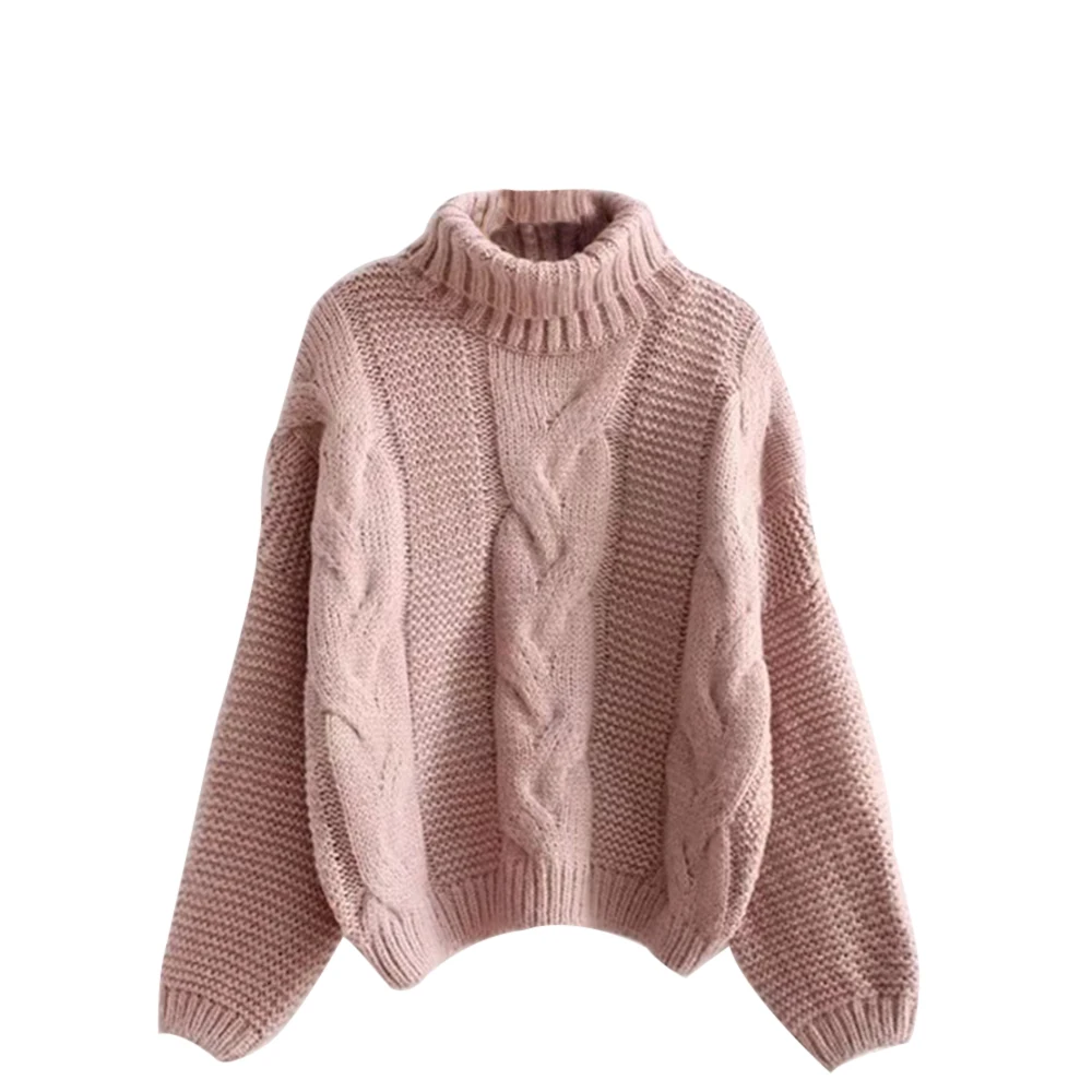 Autumn Winter Women Fashion Sweater Basic Female Pullover Batwing Sleeve Solid Color Femme Casual Knitted Streetwear | Женская одежда