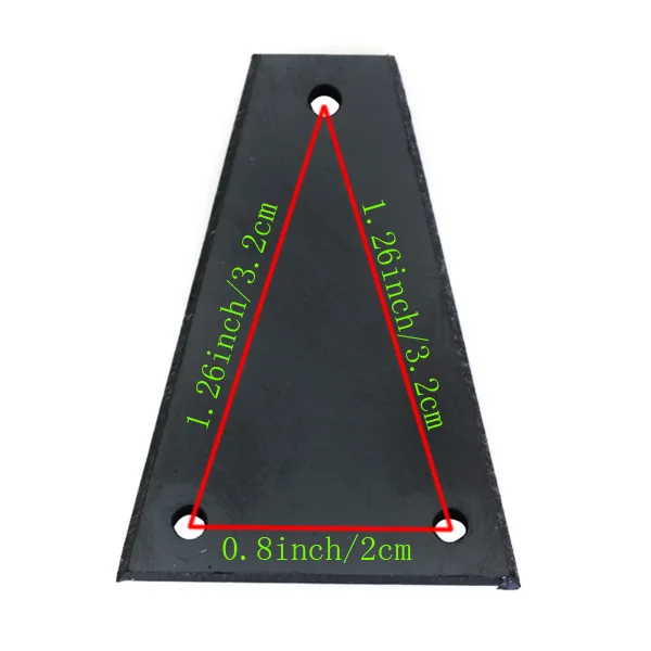 

PVC Rod Cover With Screws For Electric Guitar Bass Parts Black