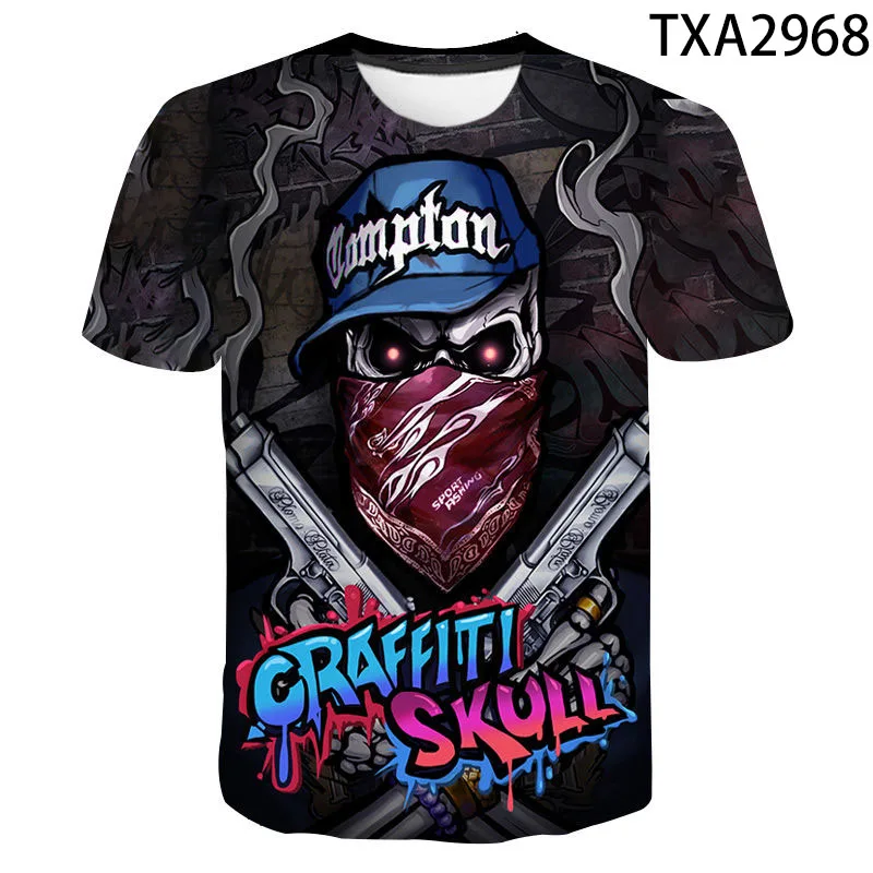 

2020 Men Women Children Graffiti T Shirt 3D Printed Tee Summer Short Sleeved Tops Cool Boy Girl Kids Fashion Streetwear T-shirt