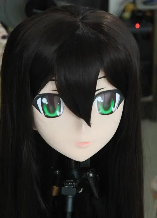 

(NEW-16) Handmade Female Full Head Silicone Mask Kigurumi Cosplay Masks Crossdresser BJD Doll KIG Cosplay Anime