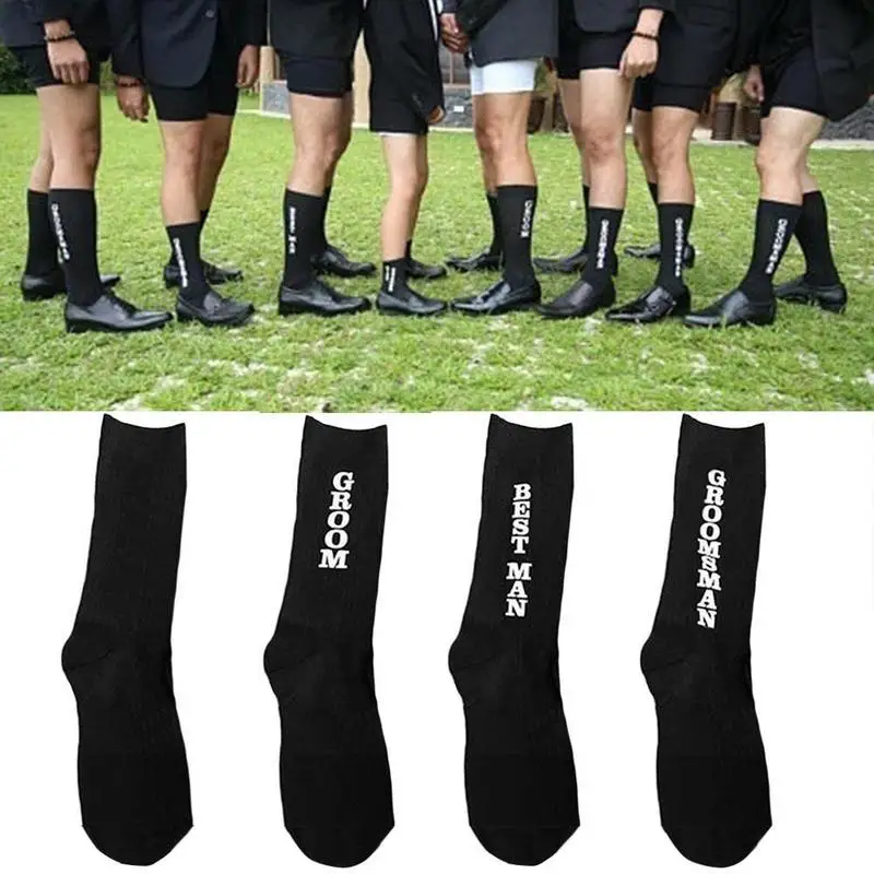 

New Personality Design English Characters Street Style Skateboard Socks Men Women Couples Fashion Wind Tide Hip-hop Cotton Sock