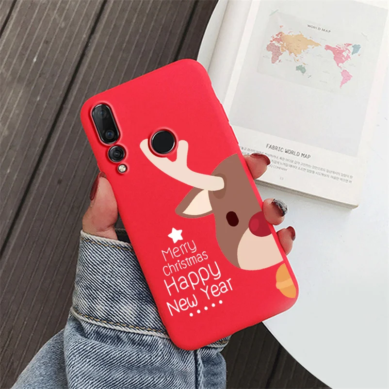 21Kho-sdhdblu Рождественский новогодний чехол для huawei P20 Lite Case P Smart P30 P8 P9 P10 mate 10 20 30 Lite Pro Nova 3 3i 4 5 TPU чехол - Цвет: 21Kho-sdhdblu