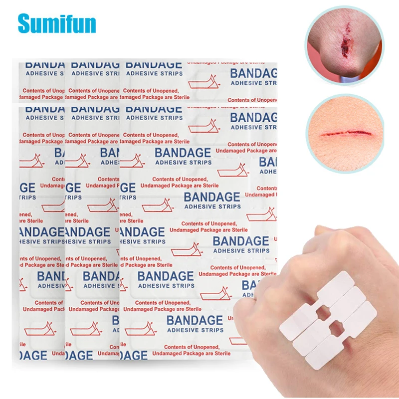 

10/20/30Pcs Waterproof Band Aid Adhesive Closure Prevent Infection Wound Bandages Travelling Emergency Kit C1975