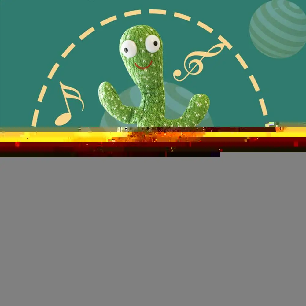 

Funny Dancing Cactus Toy Can Sing And Dance Home Decoration Kids Fun Toy Home Kindergarten Education Cute Toys And Children U3K1