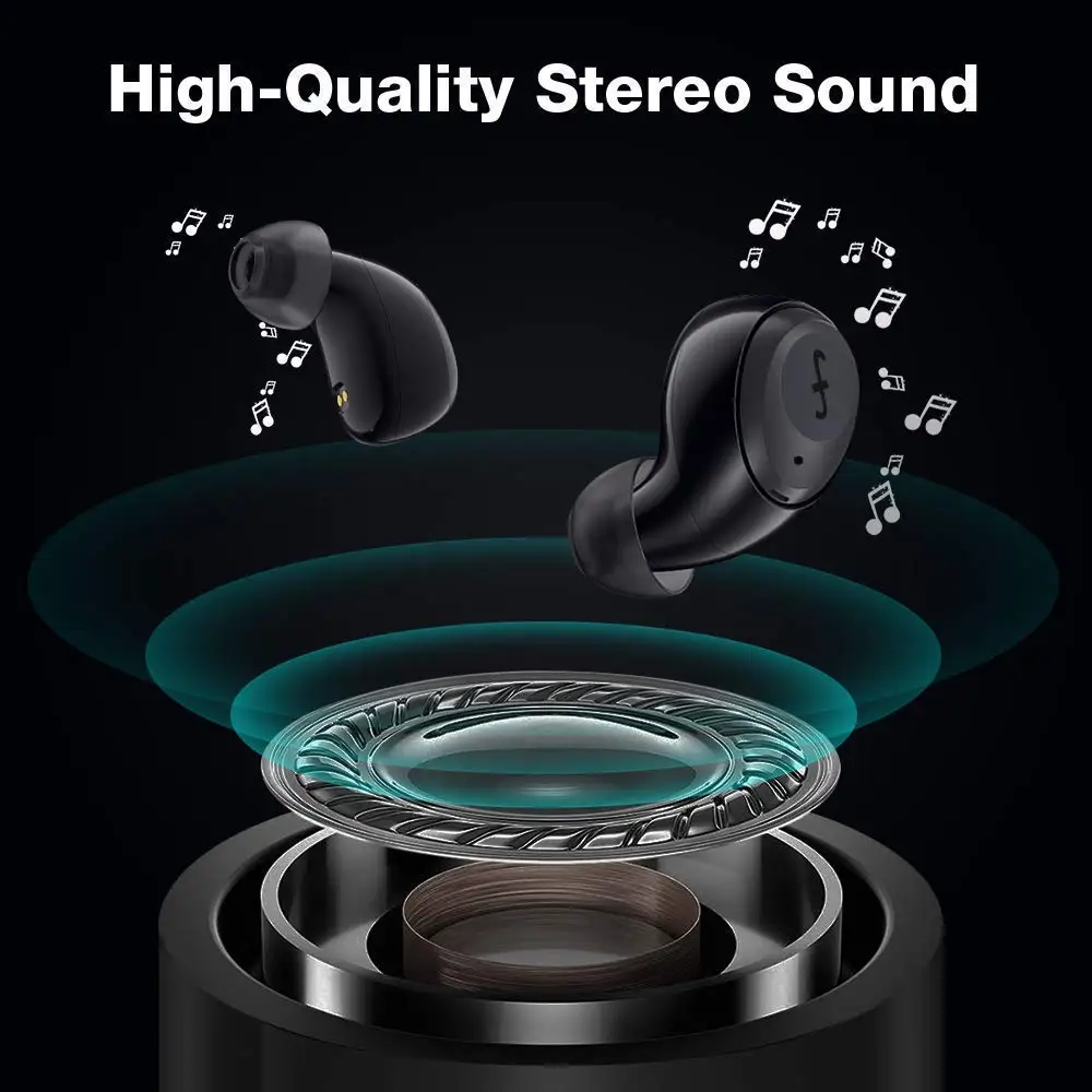 (Обновлено) FUNCL W1 tws bluetooth наушники двойной микрофон сенсорное управление игровая