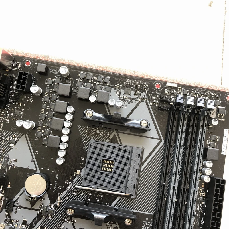 ASUS PRIME B450M-A настольная материнская плата для AMD B450 AM4 DDR4 M-ATX AURA RGB б/у оригинальная б/у материнская плата распродажа