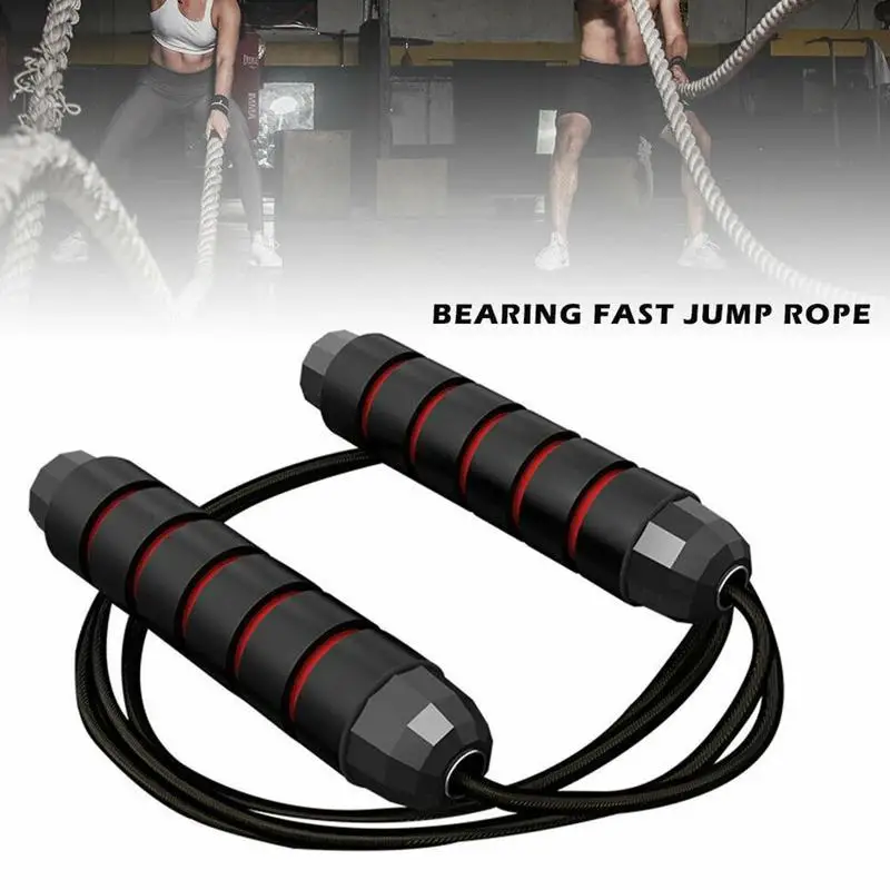 

3m/10ft Adjustable Boxing Skipping Rope Weighted Jump Ropes Adult Speed Kids C6L8