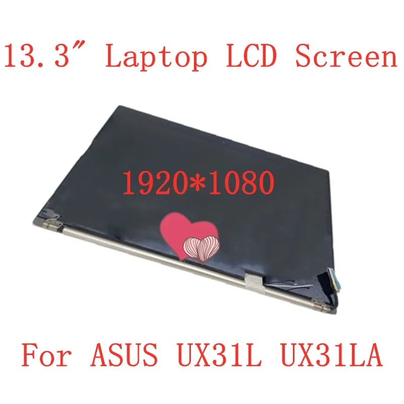 13 3 &quotдля ASUS UX31L UX31LA ноутбук сенсорный экран ЖК дисплей в сборе FHD верхняя половина