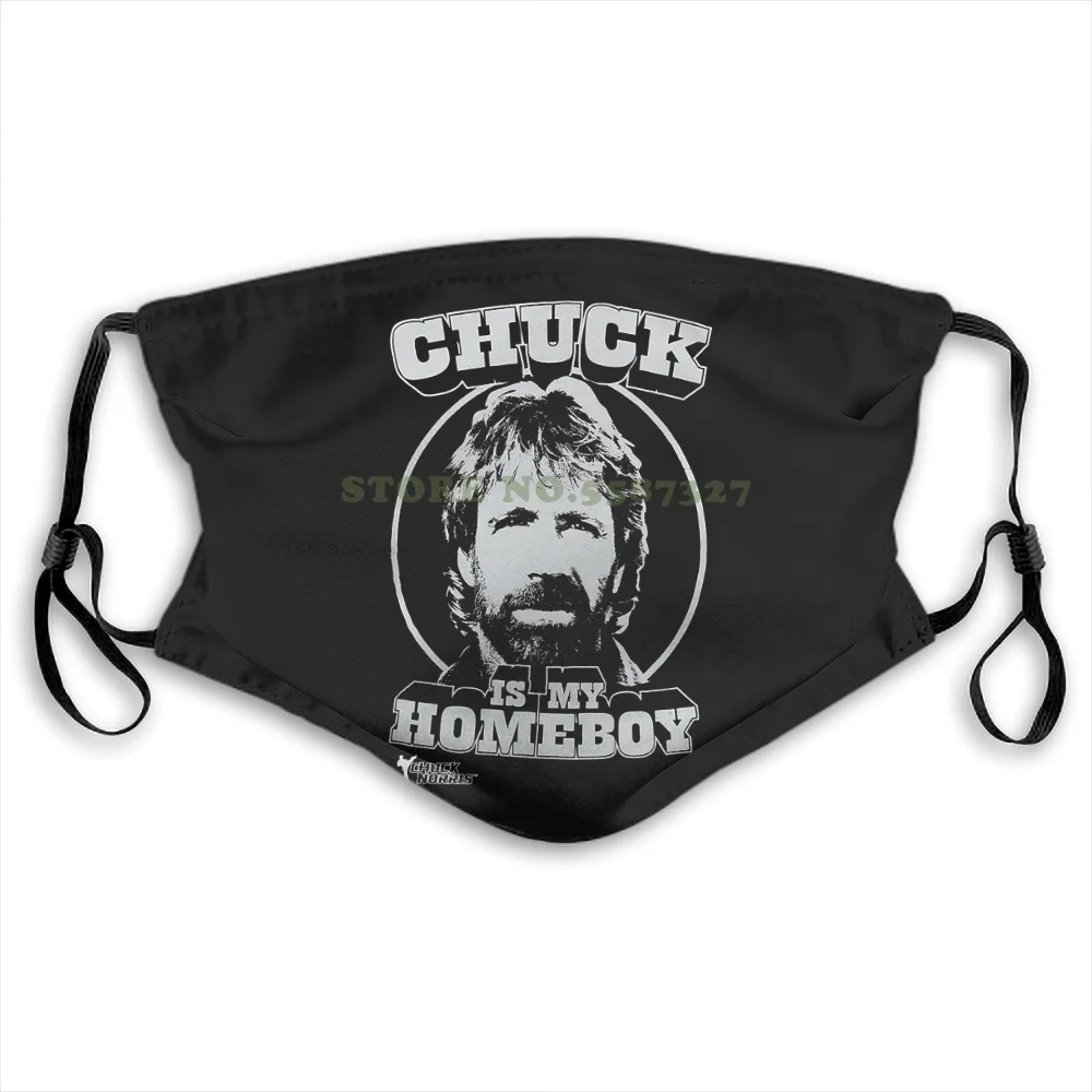 Маска для лица патрон Норрис это мой дом головной убор картина модный Забавный