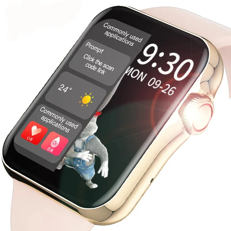 

Новинка 2021, умные часы для женщин и мужчин, Full Touch, HD экран, спортивный трекер, Bluetooth, звонки с BT, воспроизведение музыки, водонепроницаемые умные часы