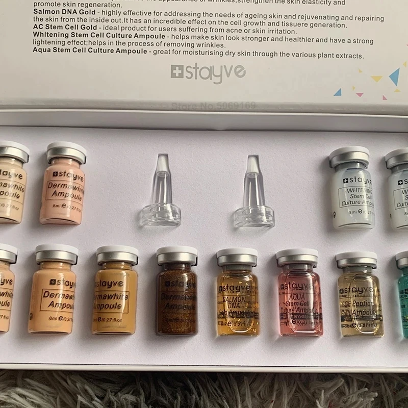 Korean Original Stayve Dermawhite BB Cream Glow Booster Starter Kits Brightening Serum Dropper Tip for Micro-needling Treatment |