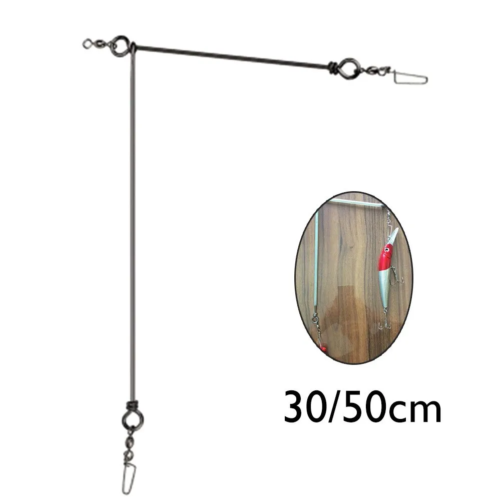 

30 50cm Boat Fishing Tackle Anti Tangle Booms Snap Luminous Balance Connectors Lure Connector Supplies Sea /Boat Fish Tackle