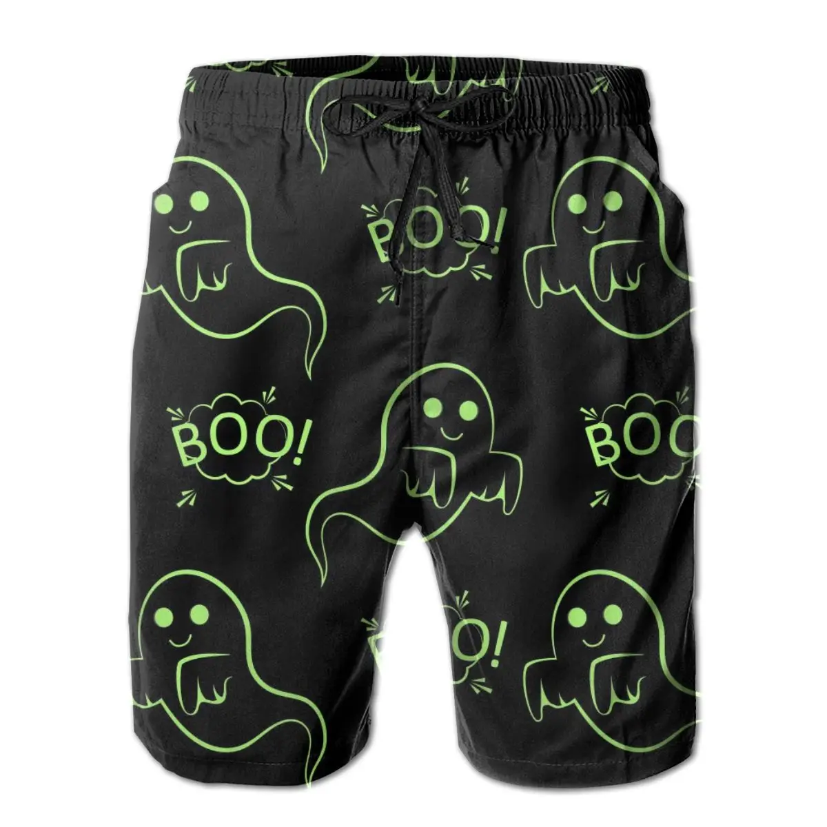 

Mens Swimming Shorts Swimwear Funny Ghost Cloud Boo Men Trunks Swimsuit Man Beach Wear Short Pants Bermuda Boardshorts