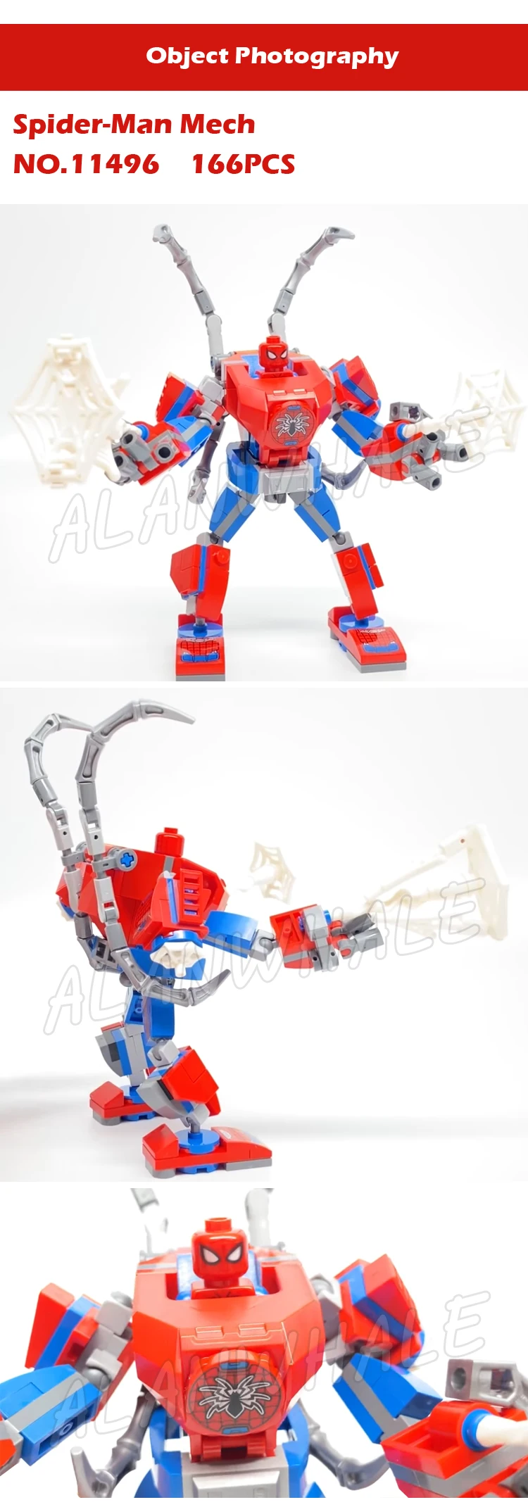 6types Revengers Super Fighter Spider Venom Crawler Jet Mech Ock Truck Bike Model Building Block Toys Compatible With Bricks | Игрушки и