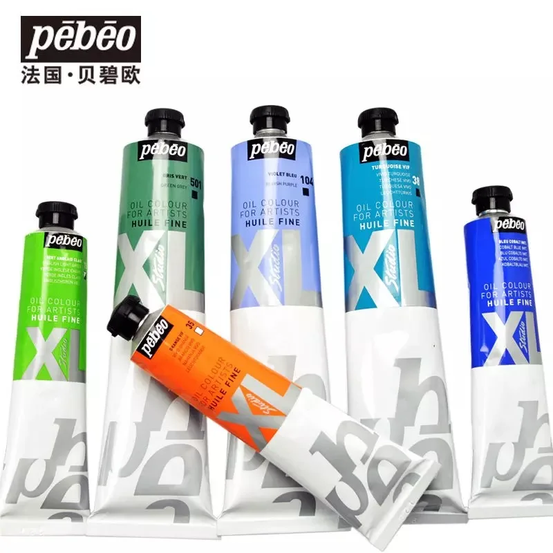 Pebeo XL Studio Oil цветная краска 200 мл для художников масло Fine Link 1|Масляные краски| |