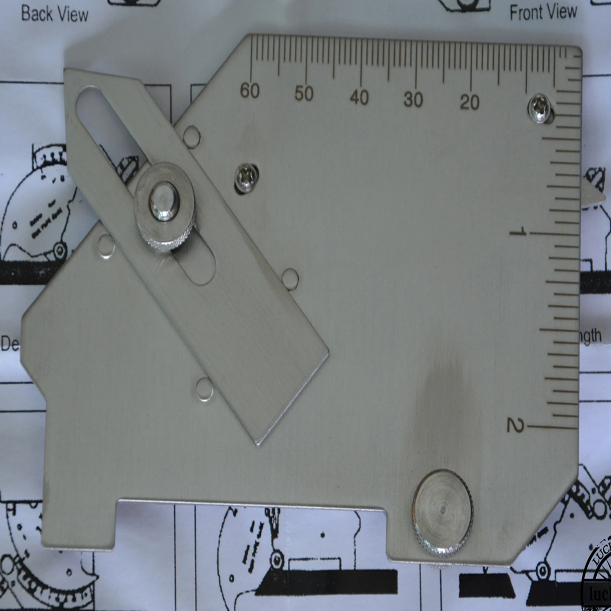 Измерительный щуп для сварки C50 MG 8 новинка ультратонкая фотография|welding gauge|gauge