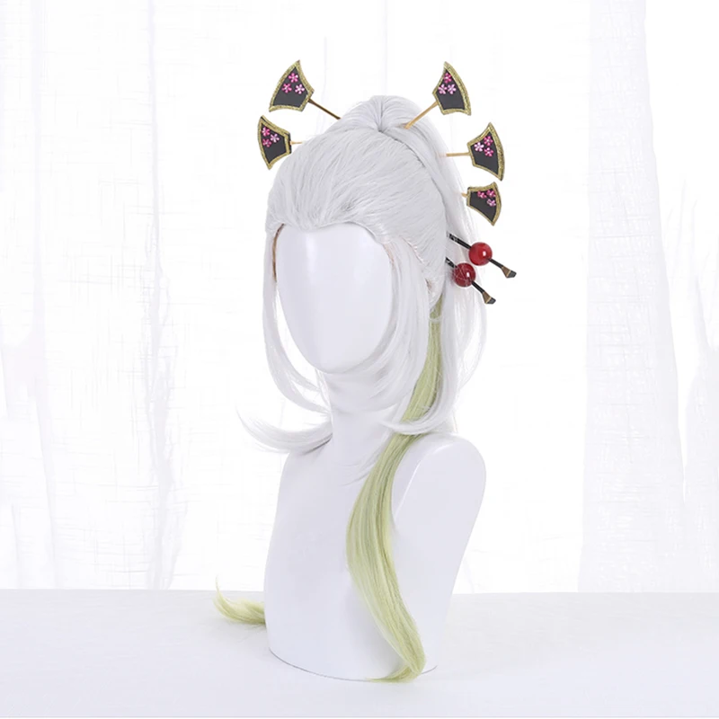 Парик для косплея из аниме комикса рассекающий демонов термостойкий