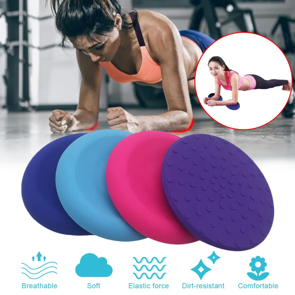 Silicone Yoga Mat Tablet Support Pad Sports Fitness Knee pads Anti-skid Disc Portable Elbow Pads | Спорт и развлечения