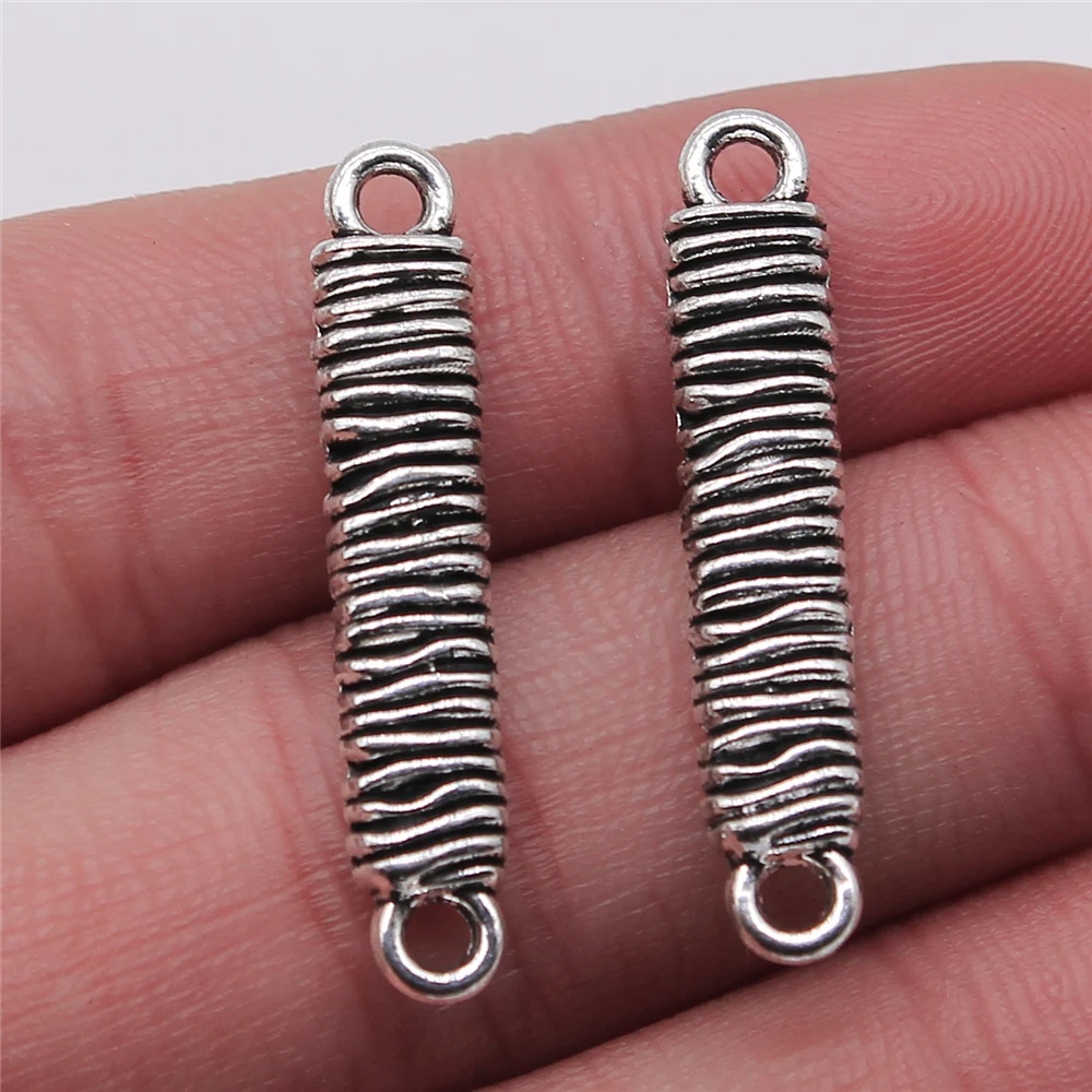 Амулеты 4 шт. имитация обруча для галстука соединительный соединитель античный