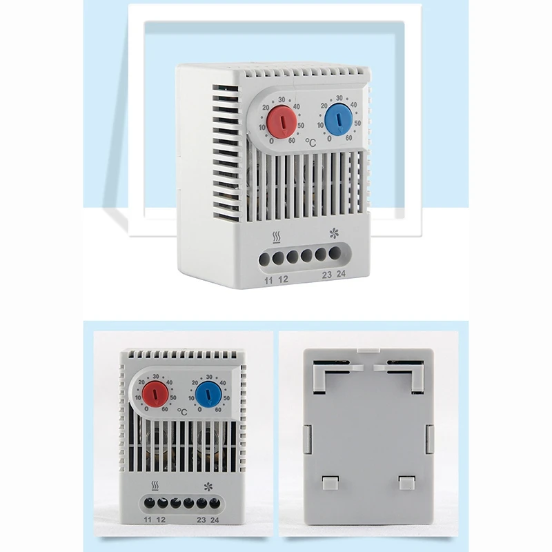 

ZR011 Heating,Radiating Dual-Purpose Thermostat 0-60 Celsius Adjustable Mechanical Temperature Controller