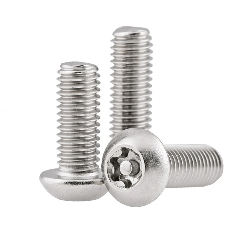 Винт Torx из нержавеющей стали A2 с круглой головкой и стойкой M2 M2.5 M3 M4 SUS304