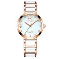 womens watches ceramic casual waterproof quartz watch simple diamond romantic wristwatch elegant gold wristwatches gift