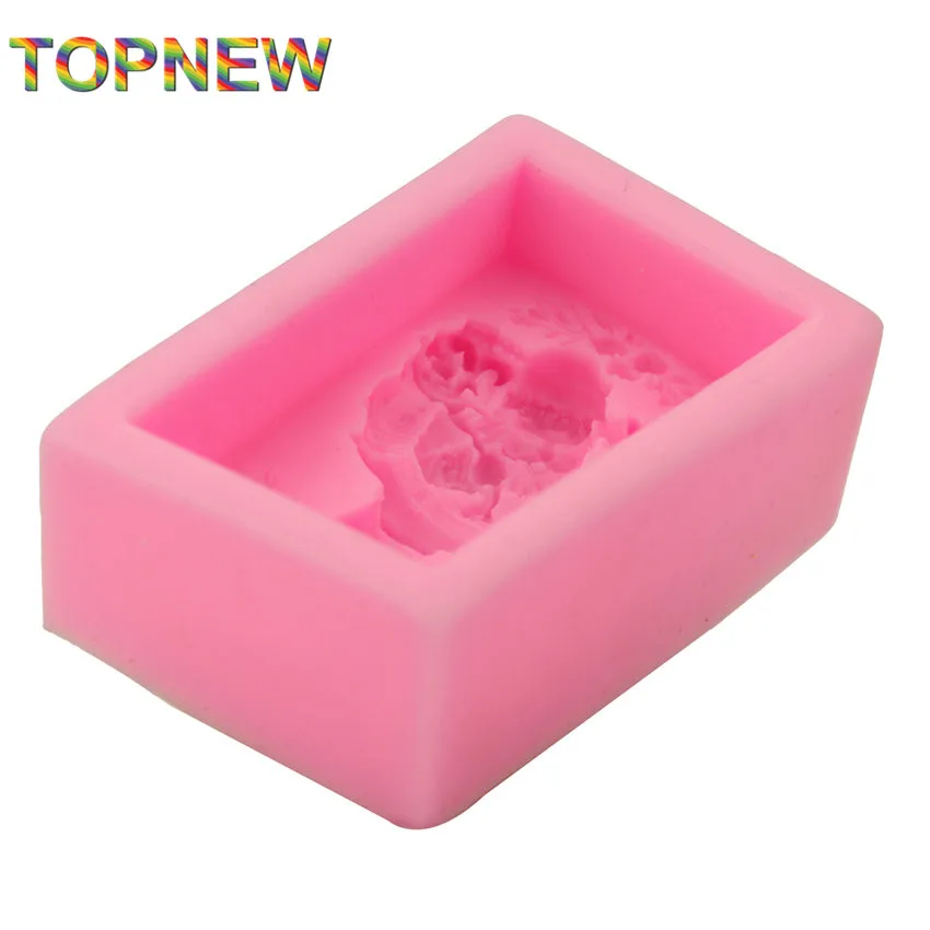 Санта-Клаус силиконовые 3D формы для торта антипригарные сахарные Желе помадные