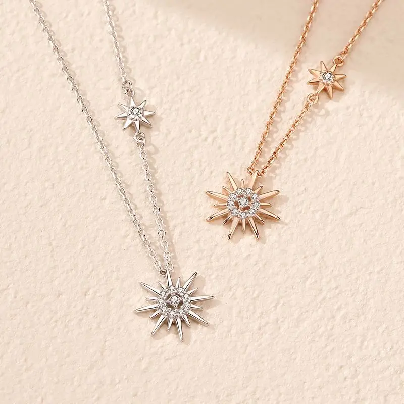 

Женская цепочка из серебра 100% пробы, с подвеской