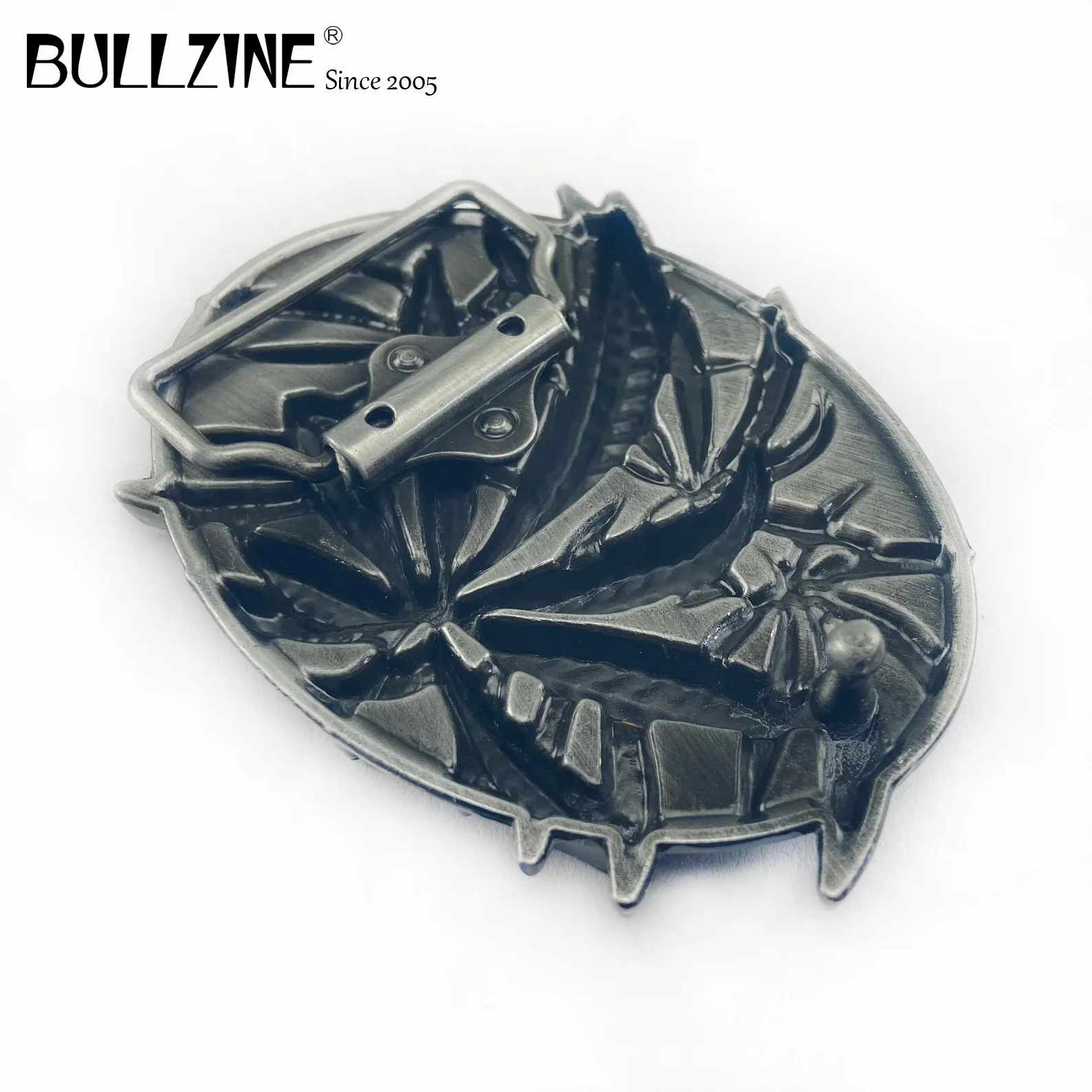 Bullzine лист пряжки ремня с оловянной отделкой FP-02174 подходит для детей на возраст от