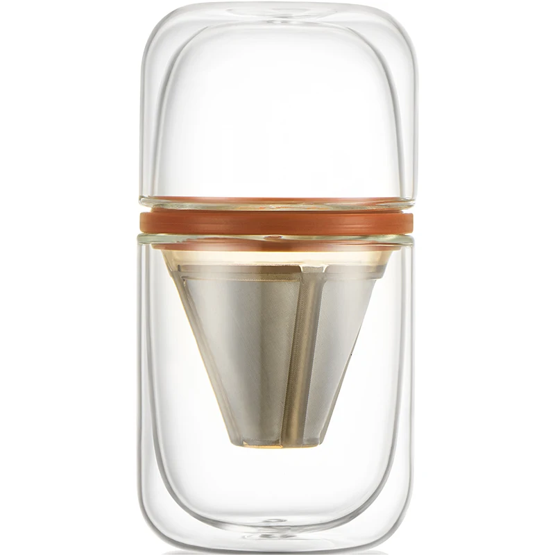 Bodum портативный стеклянный набор кофейных капсул для путешествий Кофеварка