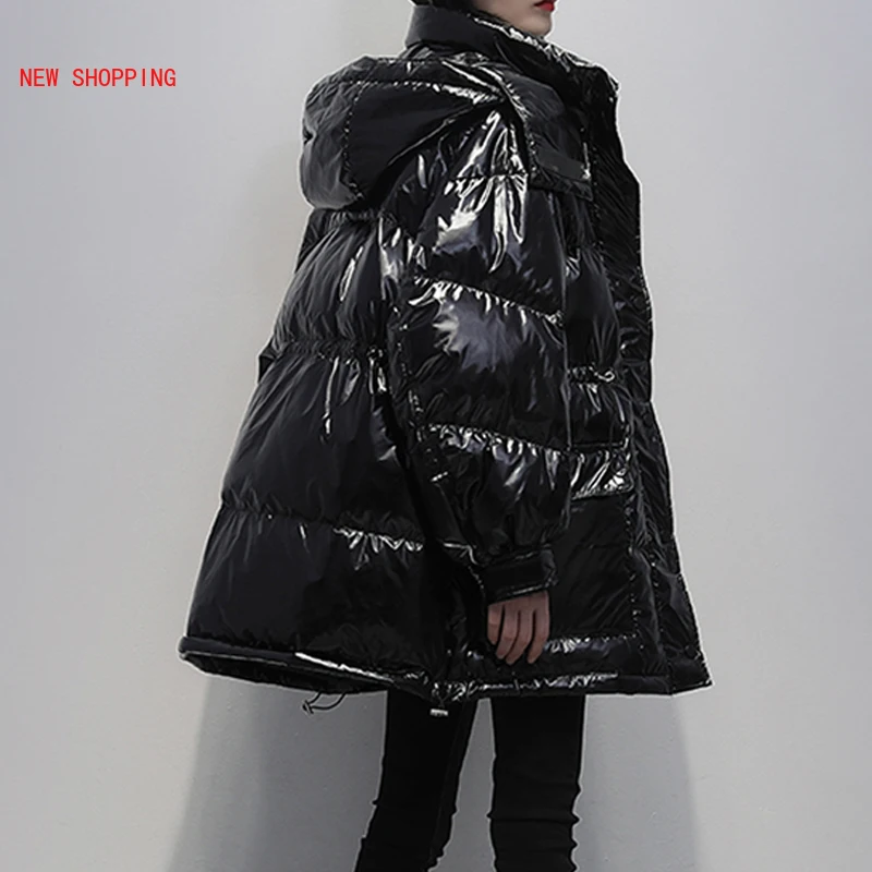 90% пуховик белого цвета на утином пуху зимние сапоги из PU искусственной кожи