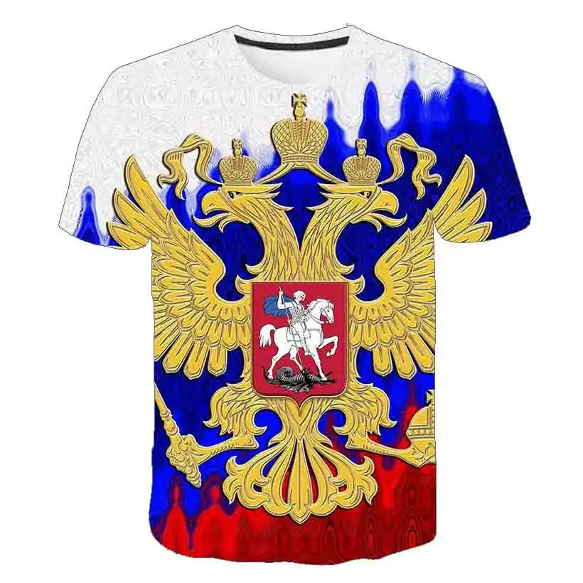 

3D Ational Flag Tshirt Children Favorite Gifts For Clothes Cool And Breathable Summer T-shirt 4-14 Infants And Adolescent Blouse