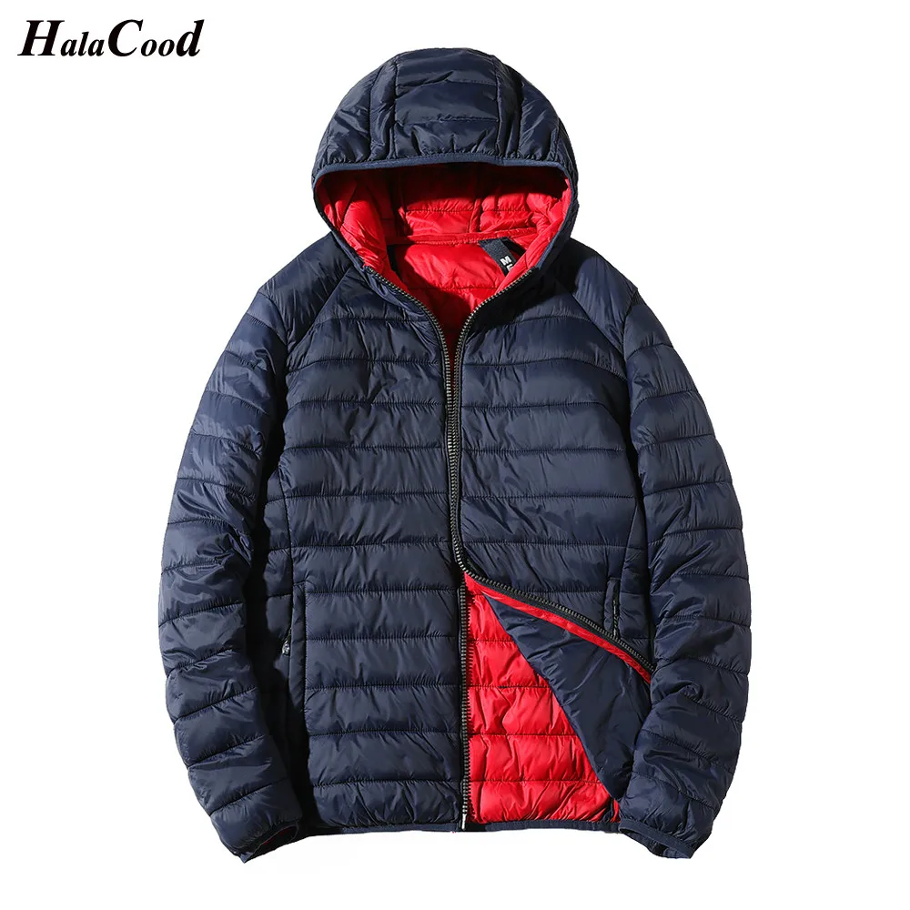 HALACOOD брендовая модная мужская Толстая куртка Зимние куртки Женская парка пилот