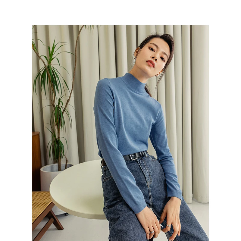 INMAN Весна 2020 Новое поступление офисный минималистичный эластичный Базовый Стиль